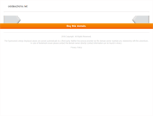 Tablet Screenshot of oddauctions.net